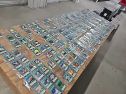 LOT 450 of Yugioh Cards from 1996 Estate Sale NOT GRADED AS IS - Image 1