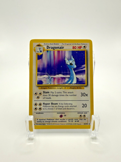 Dragonair Base Set Pokemon Card WOTC Rare 18/102 LP - Image 1
