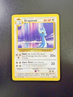 Dragonair Base Set Pokemon Card WOTC Rare 18/102 LP - Image 3