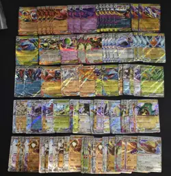 Pokemon Bulk Lot 100 ex RR Double Rare Japanese Card TCG Mega M2 #94 SQ - Image 1