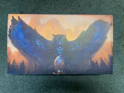 Card Deck Box for MTG Commander, Large Card Storage And Display Bloomburrow Art - Image 1