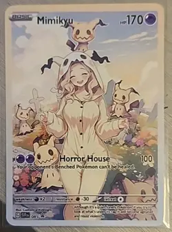 Ash & Pikachu + Mimikyu Waifu DBZ Cosplay Custom Fan Art Pokemon Cards - Image 4
