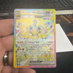 Pokemon Galvantula EX TCG Card Stellar Crown Holo 168/142 Sv07 NM - Image 2