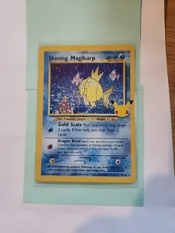 NM Shining Magikarp 66/64 Celebrations: Classic Collection Holo Pokemon Card - Image 1