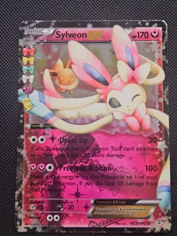 Pokemon Sylveon EX TCG RC21/RC32 Generations Ultra Rare Holo Card NM Condition - Image 1