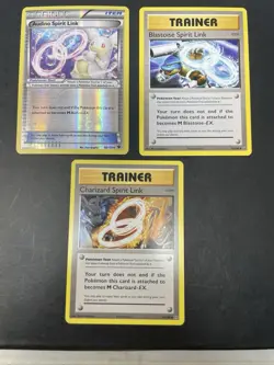 Lot of (25) Pokemon Spirit Link Cards - Lucario Charizard Blastoise Venusaur - Image 4