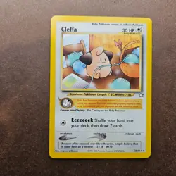 Cleffa 20/111 Pokemon Neo Genesis Card - LP - Image 1