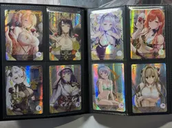 Goddess Story Little Frog Collection Card Lot Binder 150+ Waifu Holo Anime - Image 2
