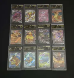 12 Lot OCD 10 Pokemon TCG Chinese Card 151 SR RRR Gengar Charizard Umbreon SQ A3 - Image 1