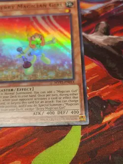 Yu-Gi-Oh Card: Berry Magician Girl MVP1-EN014 Ultra Rare 1st Edition! - Image 4