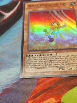 Yu-Gi-Oh Card: Berry Magician Girl MVP1-EN014 Ultra Rare 1st Edition! - Image 5