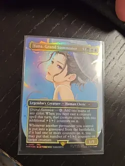 Yuna, Grand Summoner (Borderless) WPN & Gateway Promos Foil - Image 1