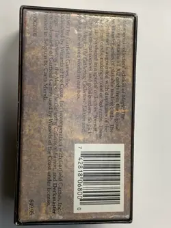 EMPTY Collectors’ Edition Box MTG, Magic the Gathering Good Condition Rare 1993 - Image 5