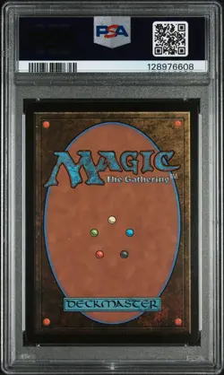 2025 MTG JAPANESE FINAL FANTASY WOODBLOCK BORDERLESS #0351 BUSTER SWORD PSA 9 - Image 2