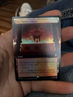MTG Magic The Gathering -Fire Nation Palace -R 0389 -NM -Extended -FOIL?? - Image 1
