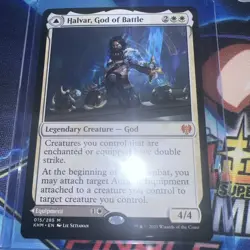 MTG Halvar, God of Battle - Kaldheim - 015/285 Regular NM - Image 1
