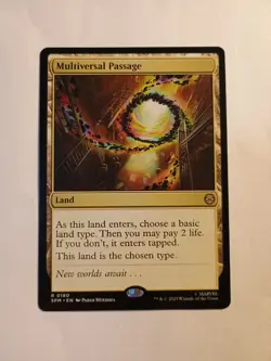 Multiversal Passage 0180 Mtg Magic The Gathering Regular Rare SPM NM - Image 1