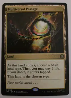 Multiversal Passage Spiderman 0180 Rare MTG 2025 - Image 1