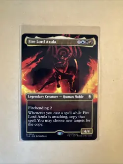 MTG Fire Lord Azula TLA 0334 R NM Regular Borderless - Image 2