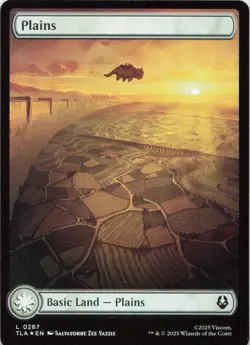 Plains (0287) - FOIL - L Avatar: The Last Airbender 287 - MTG - Image 1