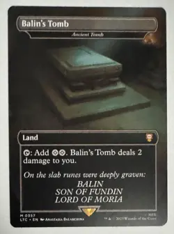 Magic the Gathering MTG- Balin's Tomb (Ancient Tomb) - LP 0357 Non Foil - Image 1