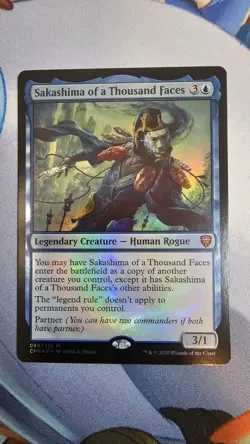 Sakashima of a Thousand Faces Commander Legends Foil # 89 - Image 1