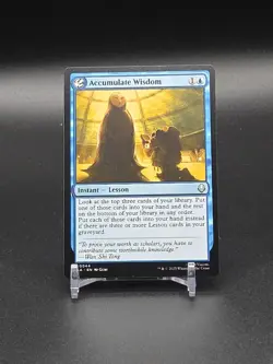 MTG - Accumulate Wisdom - Avatar: The Last Airbender NM/M Condition - Image 1