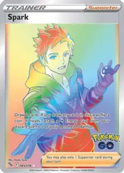 Lightly Played, English Pokemon Holo Spark - 085/078 - Secret Rare SWSH - Pokemo - Image 1