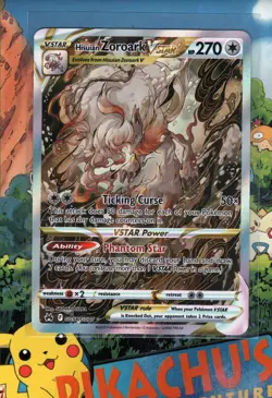 Pokemon TCG Hisuian Zoroark VSTAR GG56/159 Crown Zenith Holo NM/M - Image 1