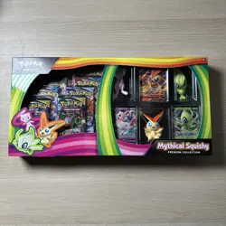 Nintendo Pokemon TCG Mythical Squishy Premium Collection 820650809736 - Image 1