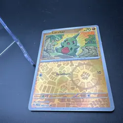 Larvitar 047/131 Prismatic Evolutions Reverse Holo Pokemon NM - Image 4