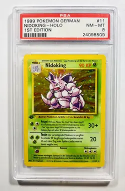 Nidoking 011/102 Base Set (Shadowless) Holo for sale online - Image 1