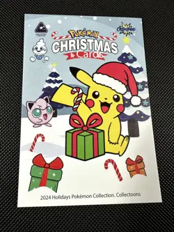 Pokemon 2024 Peru DKV Collectoons Christmas Set #138 Rowlet Eevee Delibird US - Image 2