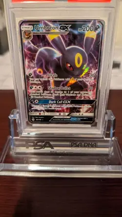 Pokemon PSA 9 MINT Umbreon GX - 2017 Sun & Moon Ultra Rare - 80/149 - Image 2