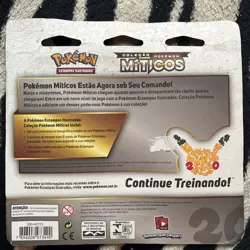 2016 Pokemon Portuguese Generations Factory Sealed Celebi 3 Pack Blister - Image 4