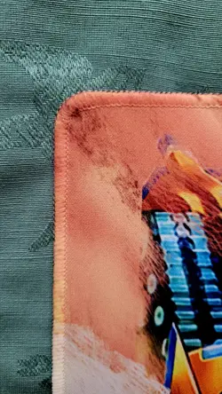 *Stitched* Earth Machine Custom Therion Regulus Yugioh Playmat with Zones YuGiOh - Image 2