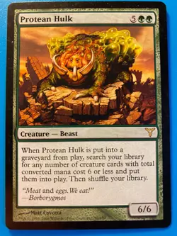 MTG 1x Protean Hulk Dissension Modern Magic the Gathering Card x1 NM - Image 1