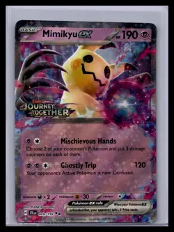 Mimikyu ex (Journey Together Stamped) Double Rare Miscellaneous Cards & Products - Image 1
