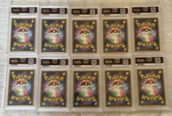 PSA10 Pikachu Promo 020/M-P McDonald's Pokemon Cards seq. no. 10 Set in Japanese - Image 2