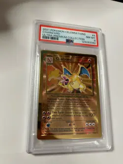 Charizard (Celebrations Metal Card) 004/102 #4 Psa 8 - Image 2