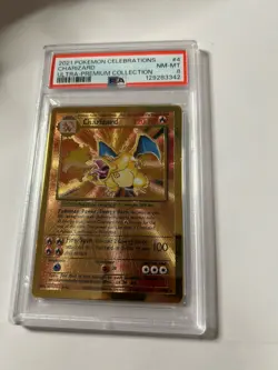 Charizard (Celebrations Metal Card) 004/102 #4 Psa 8 - Image 3