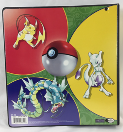 Vintage 1999 Ultra Pro WOTC Pokemon TCG 3-Ring Binder Card Holder Snorlax Meowth - Image 4