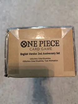 Bandai ONE PIECE TCG CARD GAME English Version 2nd Anniversary Set NEW Sealed - Image 1