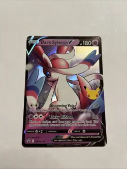 Dark Sylveon V SWSH134 Black Star Promo Celebrations Mint /NM Pokemon Card TCG - Image 1