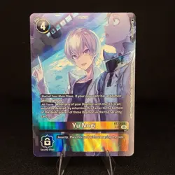 Yu Nogi Alt art BT23-080 U HACKERS' SLUMBER Digimon Card ENGLISH - Image 1