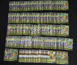 161 Lot Pokemon TCG Chinese Card Leafeon V RR Double Rare SQ - Image 1