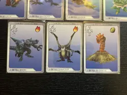 Final Fantasy 8 VIII Triple Triad Cards Lot Lv-3 Set of 7 pcs SQUARE - Image 4