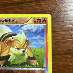 Growlithe Common Reverse Holo Card 10/122 Breakpoint Pokemon TCG 2016 - Image 3