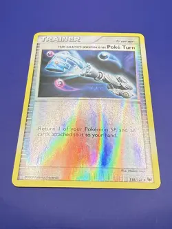 ⚡Poke Turn 118/127 Platinum Team Galactic Reverse Holo Pokemon Card LP 2009 - Image 1