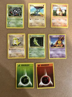 Shadowless Base Set Pokemon Card Lot Vintage WOTC - Image 1